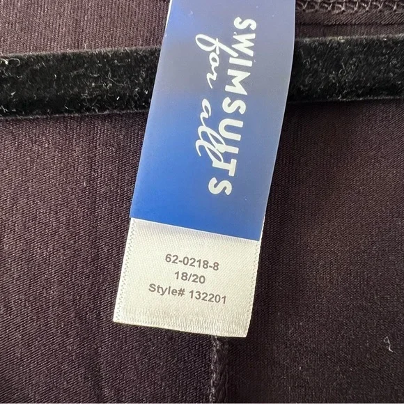 NWT Bundle of 2 Swimsuits For All Black Maxi Casual Dress Coverup size 2X - Picture 7 of 7